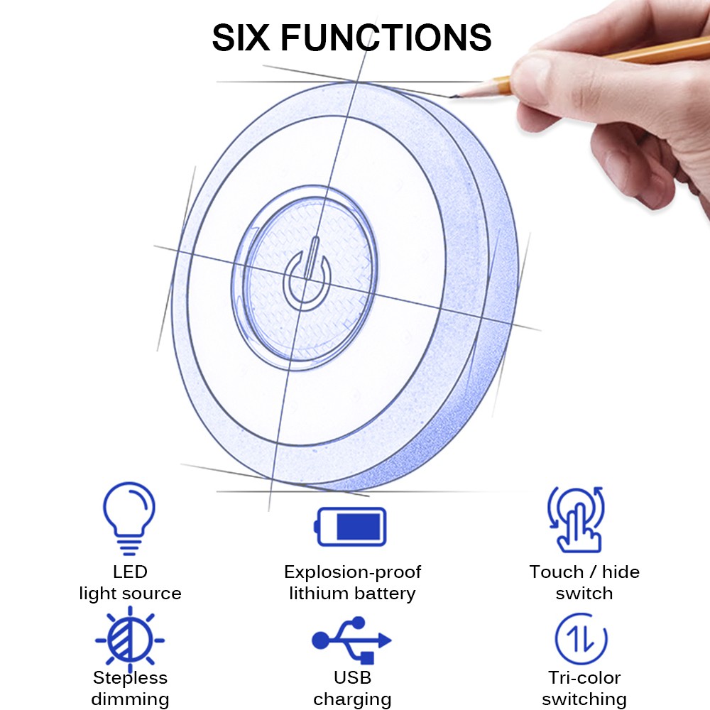 Đèn Led Gắn Trần Xe Ô Tô Tiện Lợi