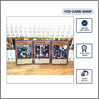 Thẻ bài Yugioh chính hãng set 3 lá Darklord – Rare