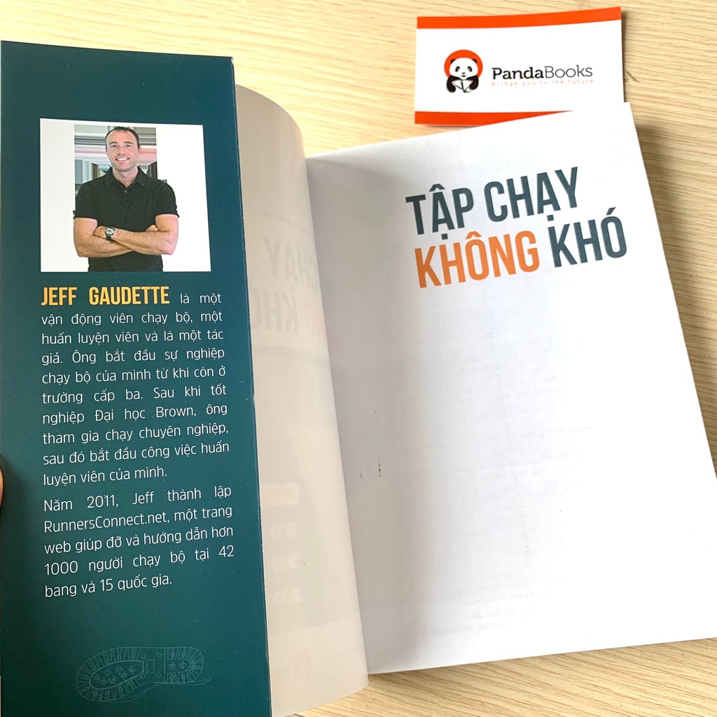 Sách - TẬP CHẠY KHÔNG KHÓ - Kế hoạch tập luyện toàn diện cho tốc độ, sức mạnh và sức bền - Pandabooks