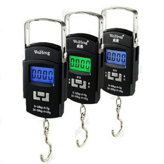 Cân điện tử cầm tay 50kg cân chính hãng cân câu cá  YMS3458