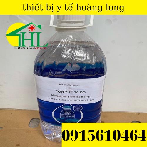 Cồn Y Tế 90 Độ, 70 Độ - Sát Khuẩn, Sát Trùng - Can 5 Lít