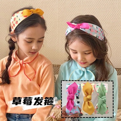 Băng Đô Cài Tóc Chống Trượt Đính Nơ Họa Tiết Hoạt Hình Dễ Thương Cho Bé