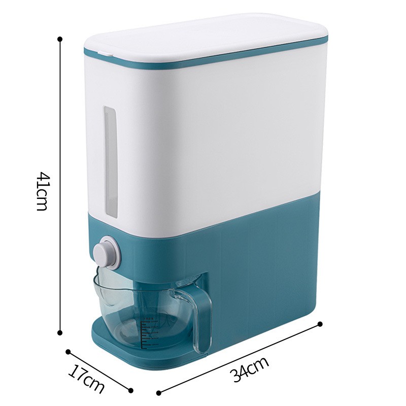 [SẢN PHẨM MỚI ]Thùng đựng gạo thông minh hàng cao cấp dung tích 12kg