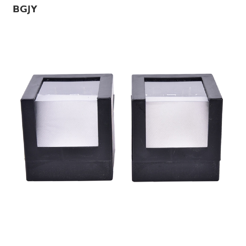 BGJY 1pc wrist watch box 78*78mm plastic earring display storage holder jewelry case NEW