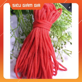 [siêu sale] 10 MET DÂY DÙ 3MM,DÂY LÀM VÒNG LOẠI 1, LÀM MÓC KHÓA,TẾT VÒNG HANDMADE, LÀM VÒNG ĐÔI, NHÓM