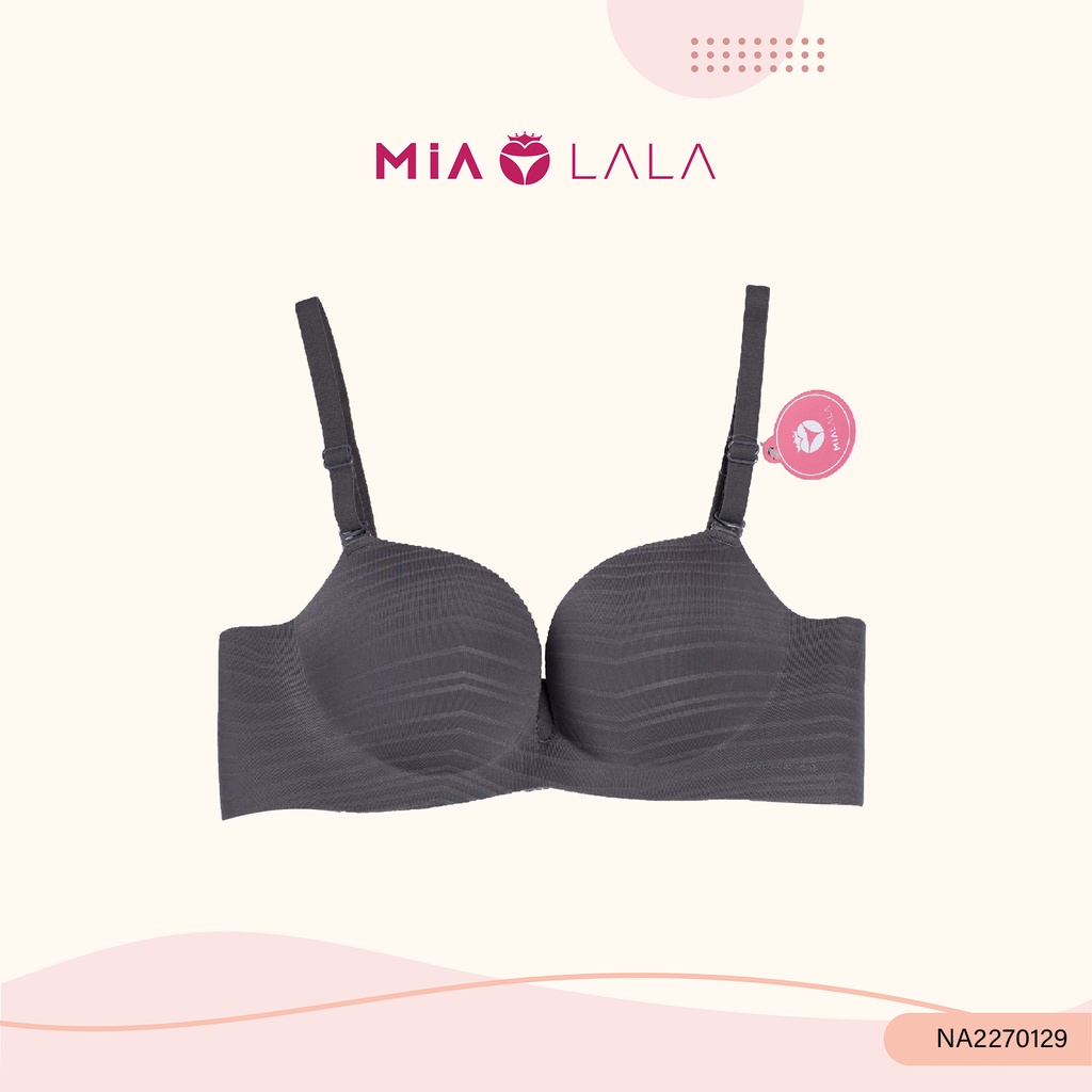 Áo ngực nữ su đúc đệm vừa 2.5cm nâng ngực sexy không gọng thông thoáng MIALALA 0129 NA2270129