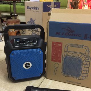 Loa karaoke bluetooth mini du lịch kiomic k68