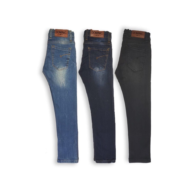 Quần Jeans Thời Trang Năng Động Cho Bé Trai 2-10 Tuổi