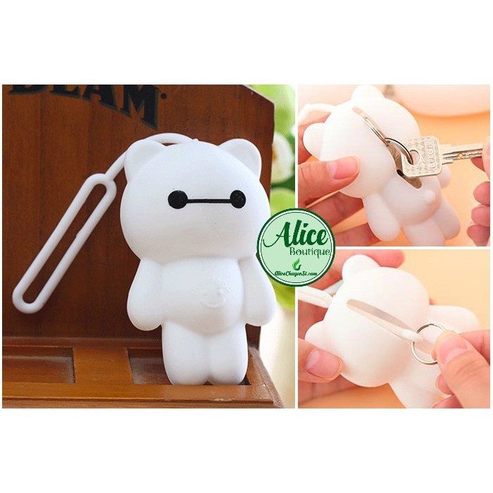 Móc khoá Silicon Baymax