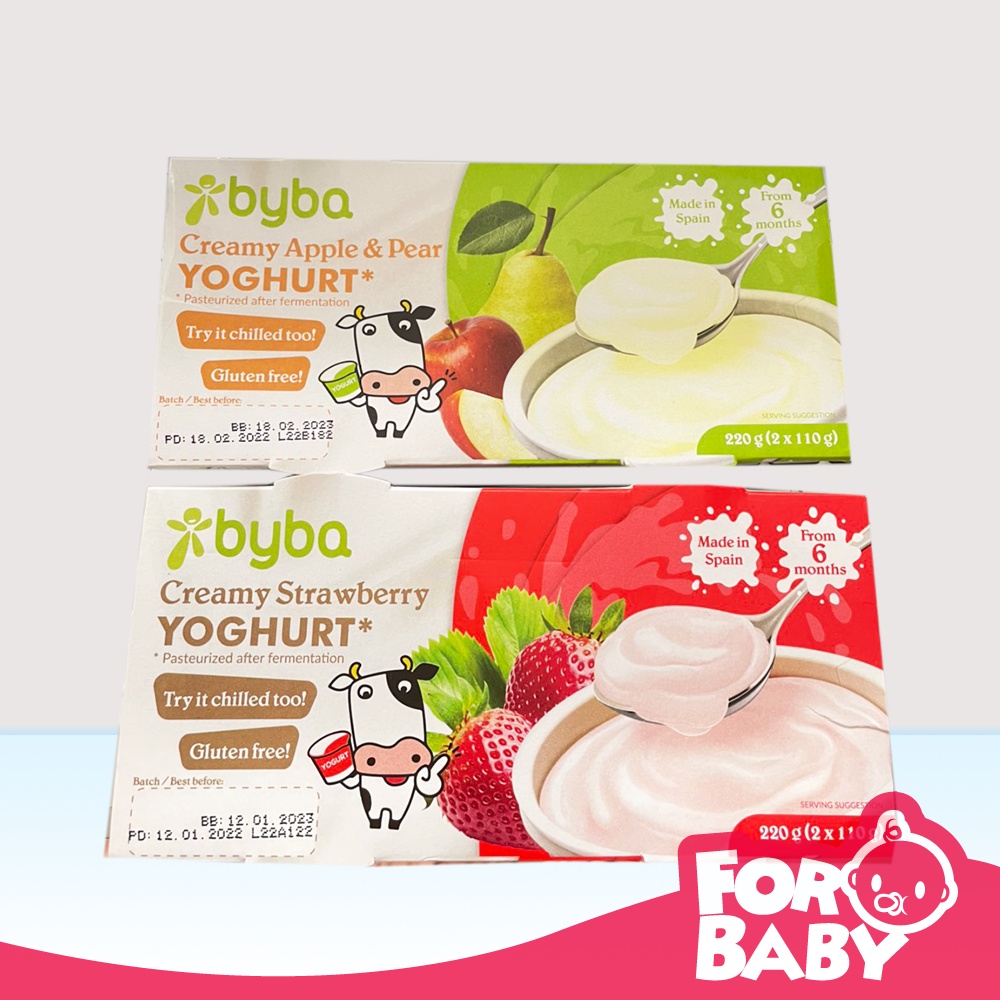 [SALE SỐC] Sữa chua nguội thanh trùng Byba Tây Ban Nha