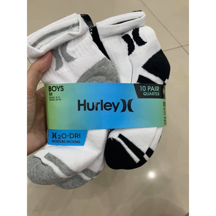 Set 10 đôi vớ  Hurley cho bé trai - bé gái chính hãng
