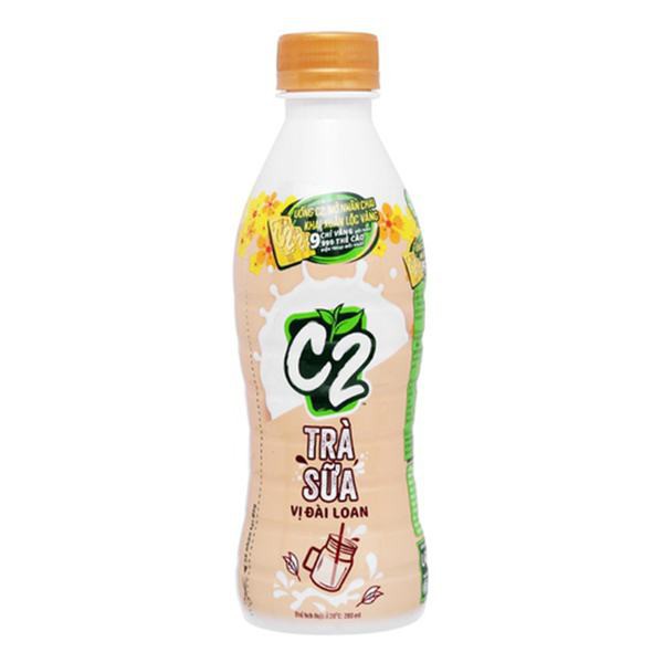 E - Trà Sữa C2 Vị Đài Loan Chai 280Ml