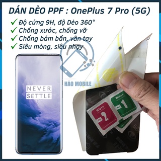 Dán dẻo ppf trước và sau cho oneplus 7 pro, 7 pro 5g