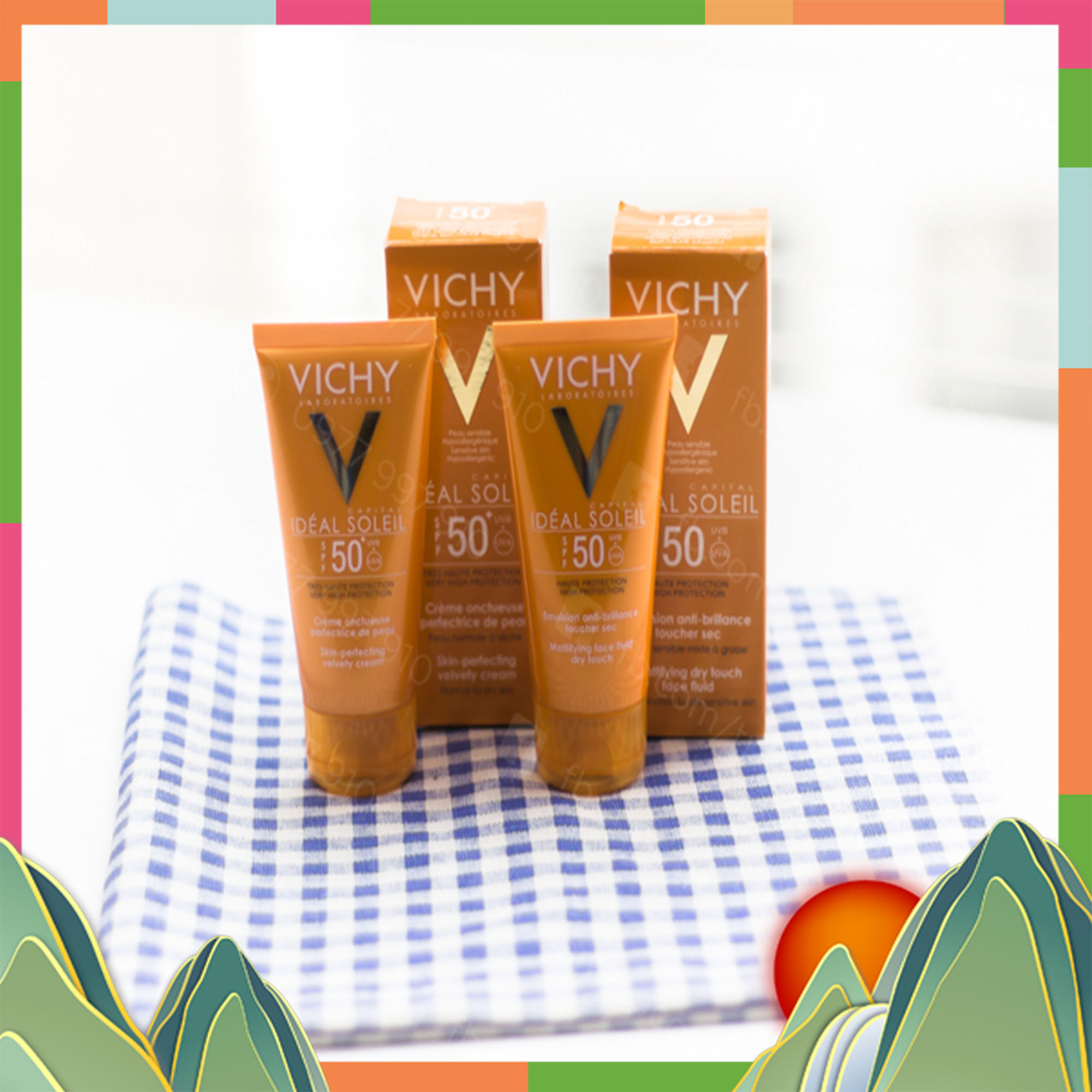 Kem Chống Nắng Vichy SPF 50 Ideal Soleil 50ml | BigBuy360 - bigbuy360.vn