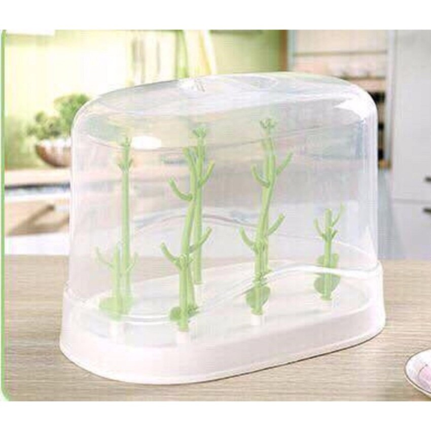 GIÁ /KHAY ÚP BÌNH SỮA CÓ NẮP ĐẬY