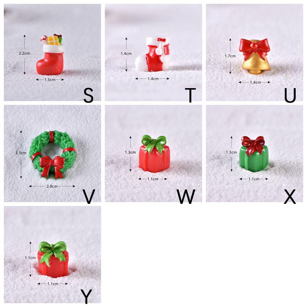 Phụ kiện trang trí giáng sinh hình ông già Noel dễ thương bắt mắt