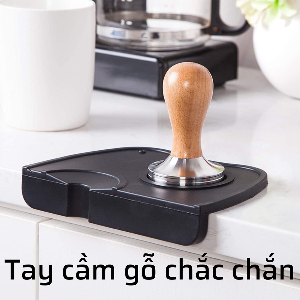 Tamper nén cà phê 51mm dùng trong pha chế các quán cafe và quán bar nén và dàn đều cà phê tiện lợi và chất lượng