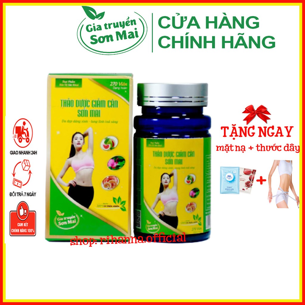 Thảo Mộc Giảm Cân Sơn Mai, Giảm Cân Nhanh Cấp Tốc Không Phải Là Thuốc Giảm Cân