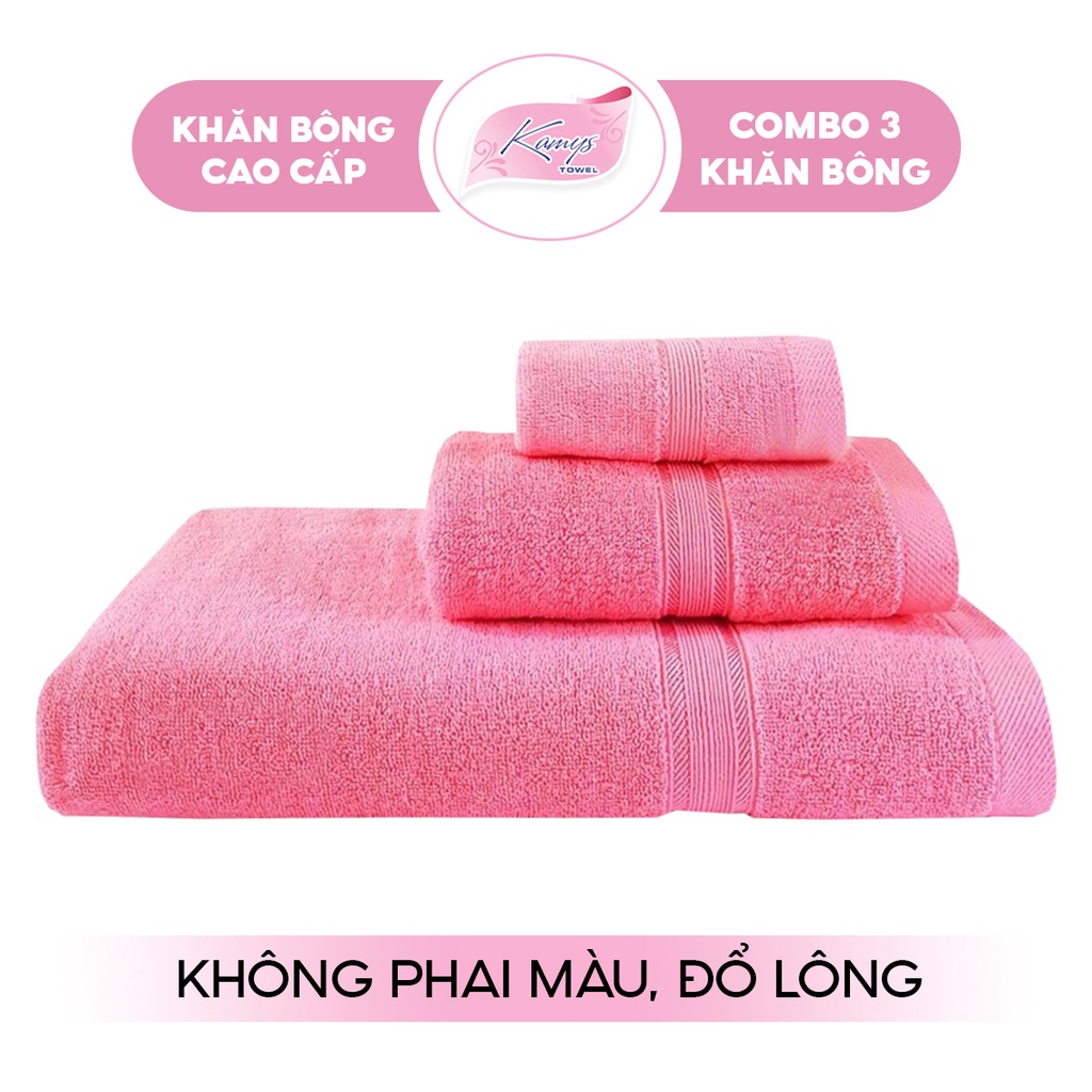 Khăn Tắm, Khăn Mặt Gội Lau Đầu Đủ Màu,100% Cotton Siêu Thấm Hút, Không Phai Màu Dùng Cho Gia Đình, Spa, Khách Sạn