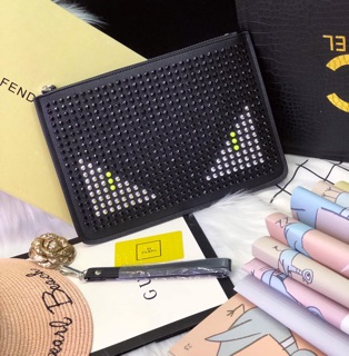 Túi clutch fe đinh size 27 fullbox