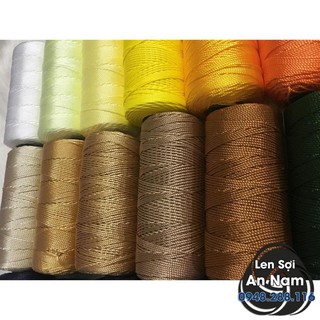 [Bảng 2] -  Sợi Thô Trơn 2mm -[Len Sợi An Nam] - Sỉ Lẻ