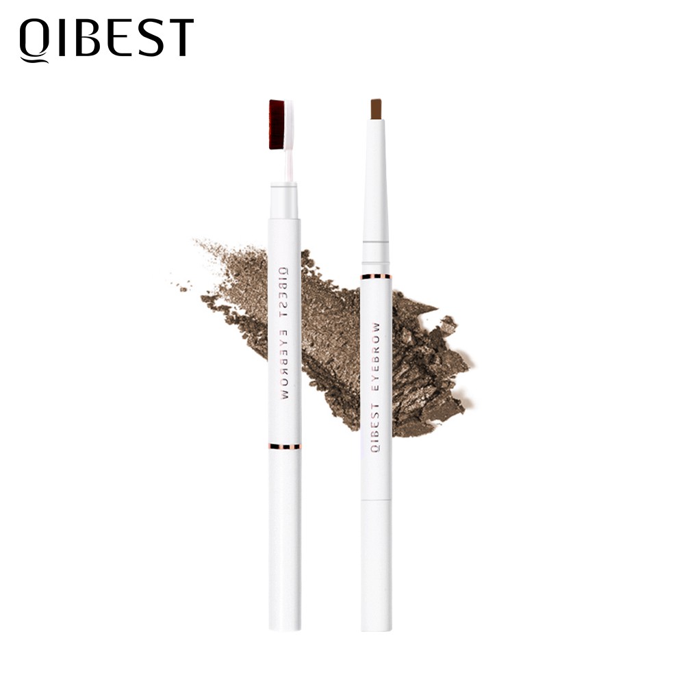 Chì kẻ mày QIBEST có cọ tiện lợi 5 màu sắc thời trang 12.5g | BigBuy360 - bigbuy360.vn