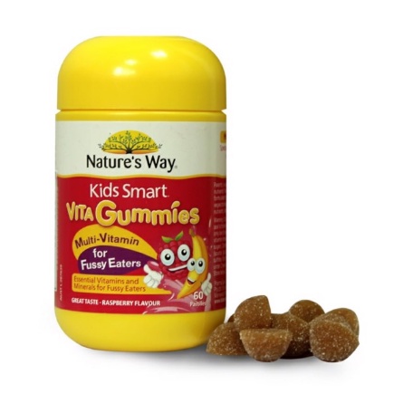 Kẹo Gummies Vitamin Các Loại Cho Bé - Vita Gummies Nature's Way Úc