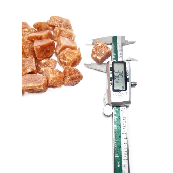 Đá thô tự nhiên Sunstone thanh tẩy bài Tarot, Reiki healing, phong thủy...