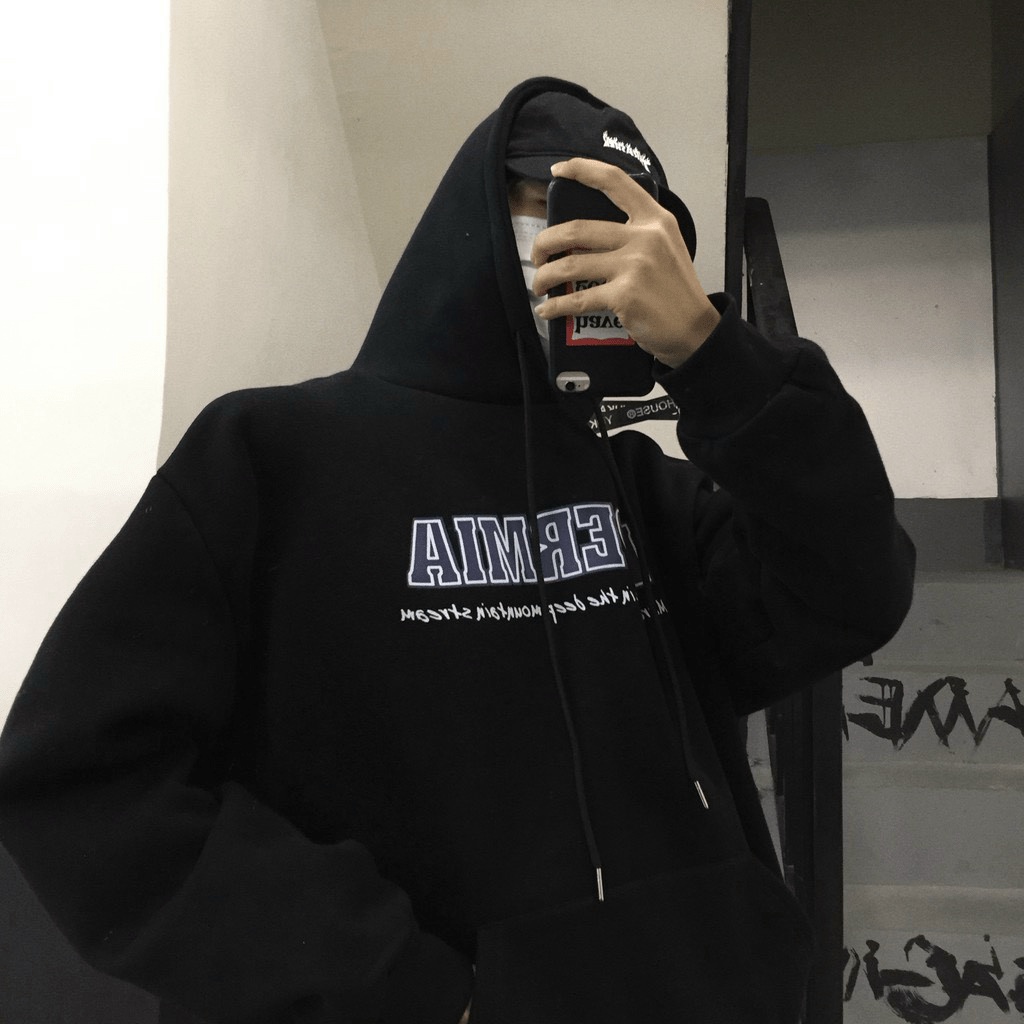 Áo Hoodies Nam Chui Đầu Nón Lớn Có Dây Rút In Chữ Vải Nỉ Dày Form Rộng Mặc Đẹp Che Nắng Tốt NEW UNISEX