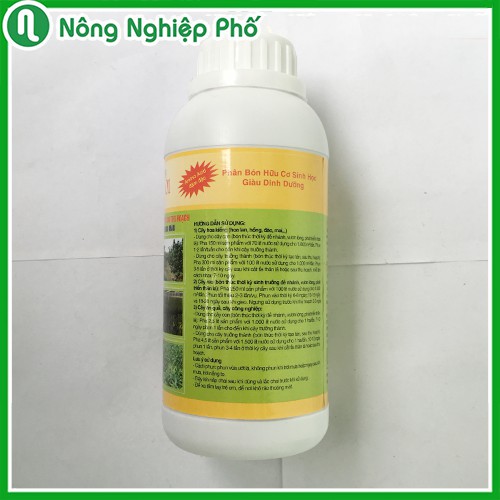 [PHÂN HỮU CƠ] Dịch Trùn Quế Hữu Cơ Sinh Học BIO Trùn Quế Chai 500 Ml