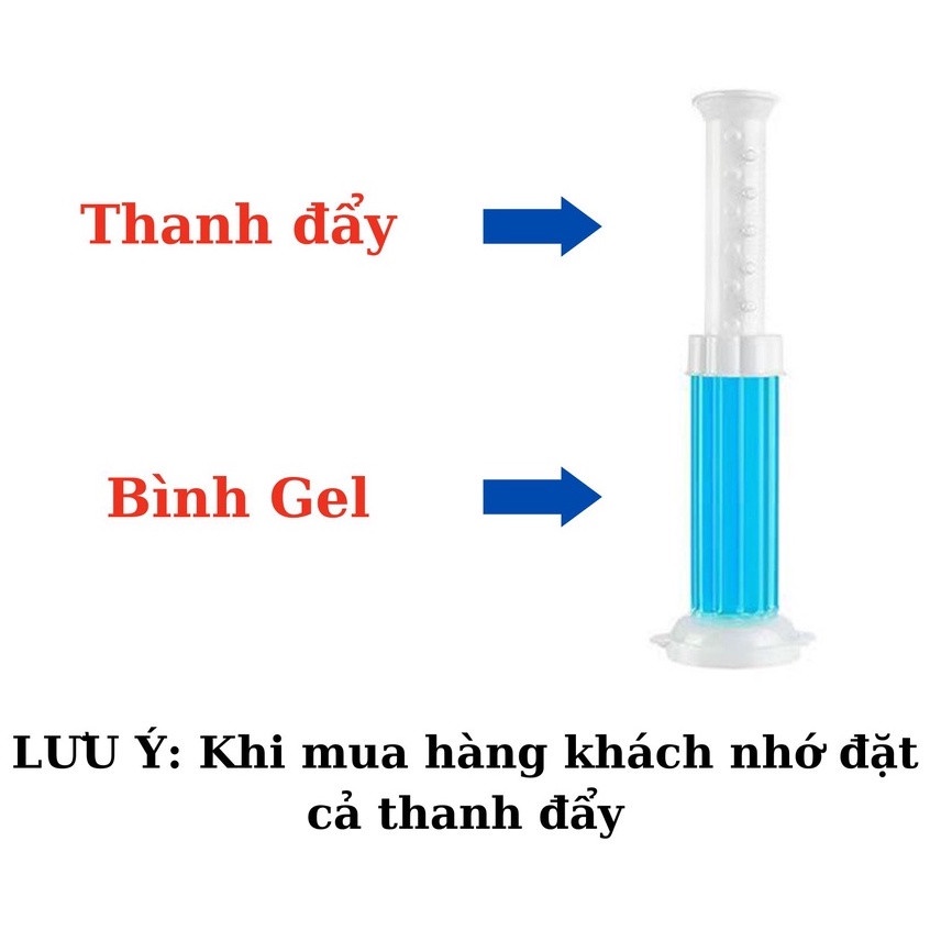 Gel thơm làm sạch khử mùi vệ sinh diệt khuẩn khử trùng bồn cầu, lavabo, bồn rửa mặt hình bông hoa KHÔNG KÈM THANH ĐẨY