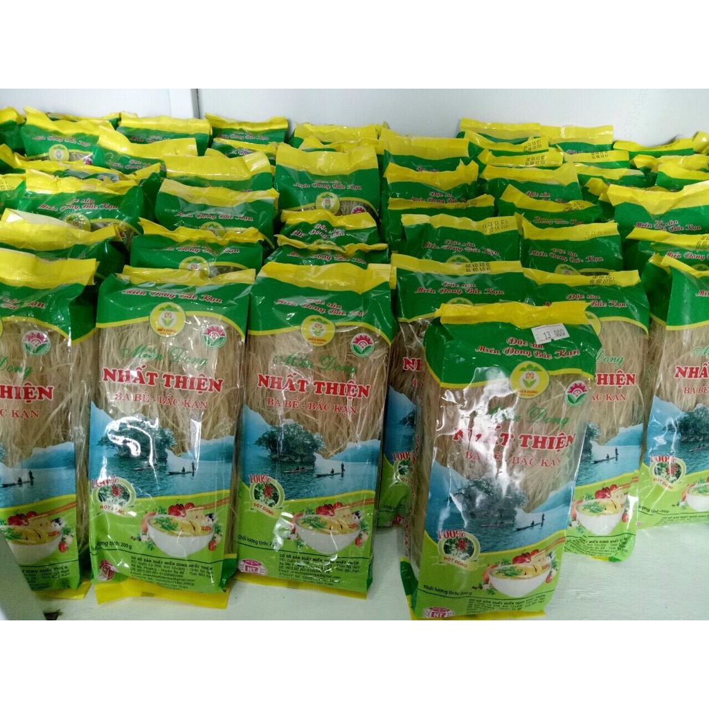 Miến dong Nhất Thiện 100% bột dong, mềm dai siêu ngon (500gram-1kg)