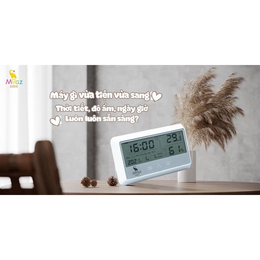 Nhiệt Ẩm Kế Moaz Bébé MB-027