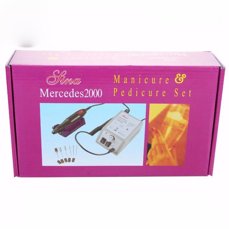 Máy mài móng Mercedes 200 Sina điêu khắc móng tay chuyên nghiệp