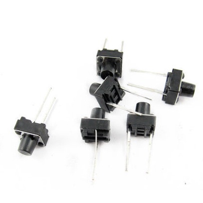 Set 50 Công Tắc Micro 6 * 6 * 4.3 / 5 / 7 / 9 6x6x5mm Chất Lượng Cao