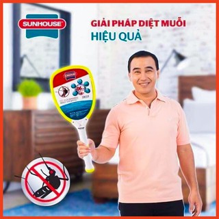 Vợt muỗi Sunhouse SHE - E280 Cao cấp
