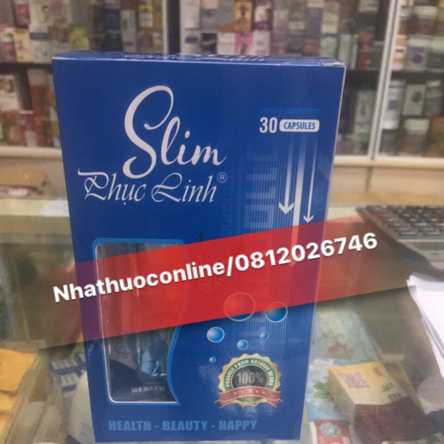 SLIM PHỤC LINH MANG LẠI VÓC DÁNG THON GỌN(30 viên)