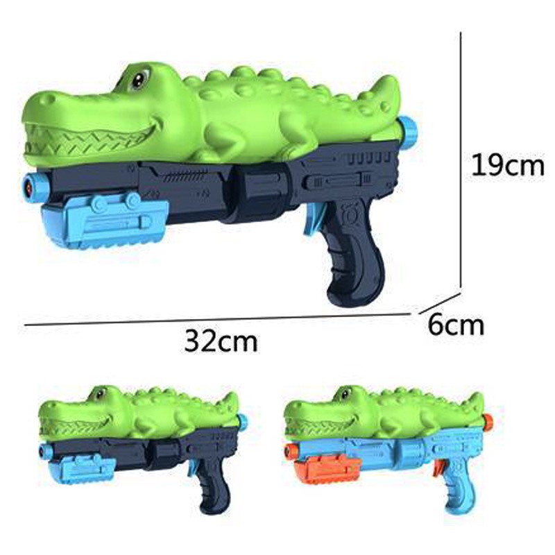 Đồ chơi súng nước Cá Sấu loại lớn bắn xa 6m-10m nhựa ABS an toàn cho bé