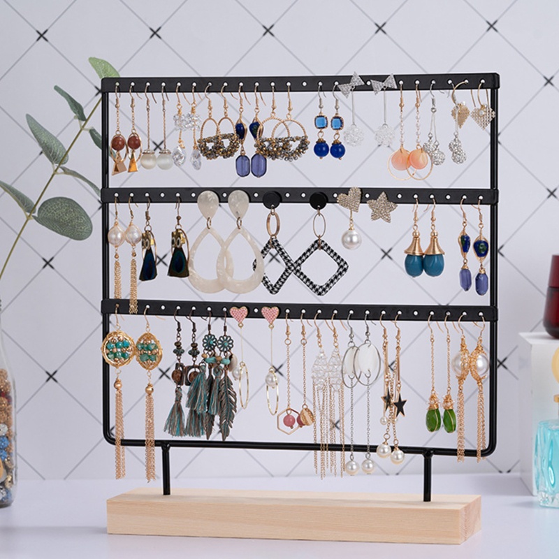 Giá Đỡ Trưng Bày Bông Tai 72 Lỗ