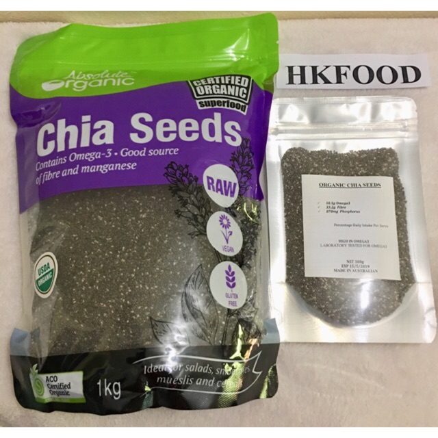 100g Chia seeds - Absolute Organic