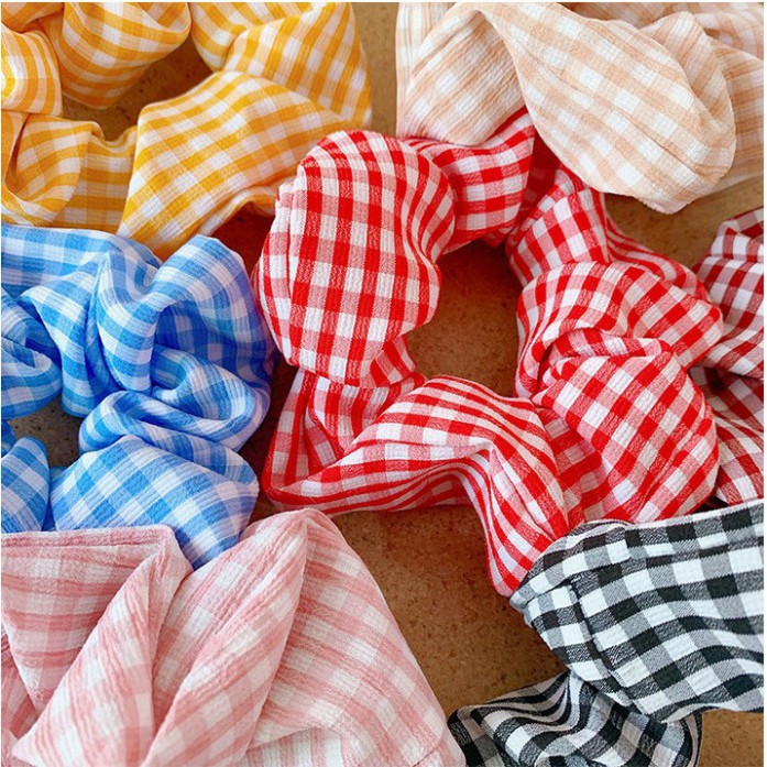 HÀNG CÓ SẴN Scrunchies caro loại lớn ULZZANG