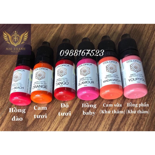 Mực xăm cao cấp Colorica