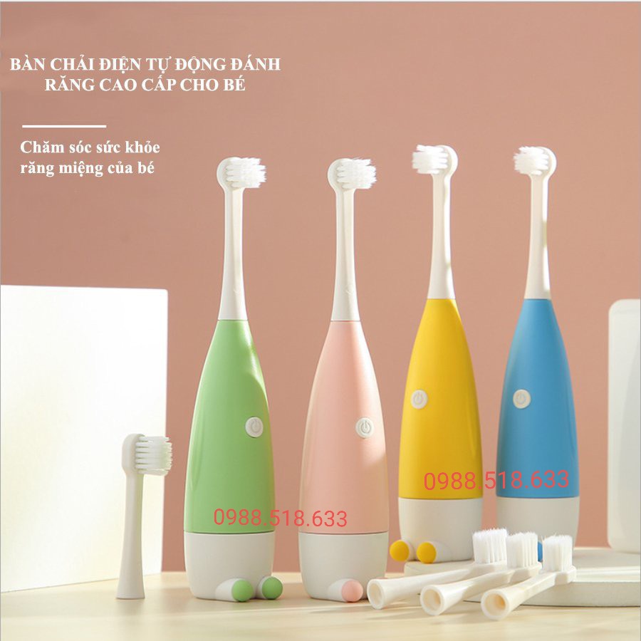 Bàn Chải Điện Trẻ Em Làm Trắng Và Chăm Sóc Răng Toàn Diện Cho Bé Bảo Hành 1 năm