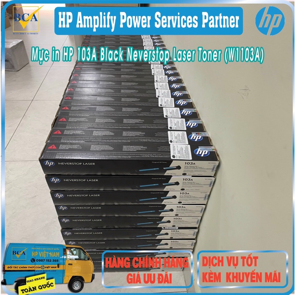 Mực in HP 103AD Dual Pack Black Original Neverstop Laser Toner Reload Kit  mực đôi