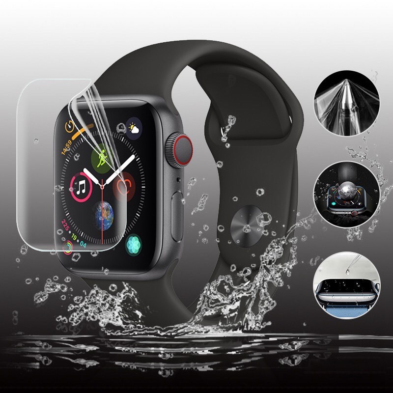 Miếng Dán PPF trong suốt Apple watch từ seri 1 tới seri 7, chống va đập nhẹ , chống trầy xước tiệt đối