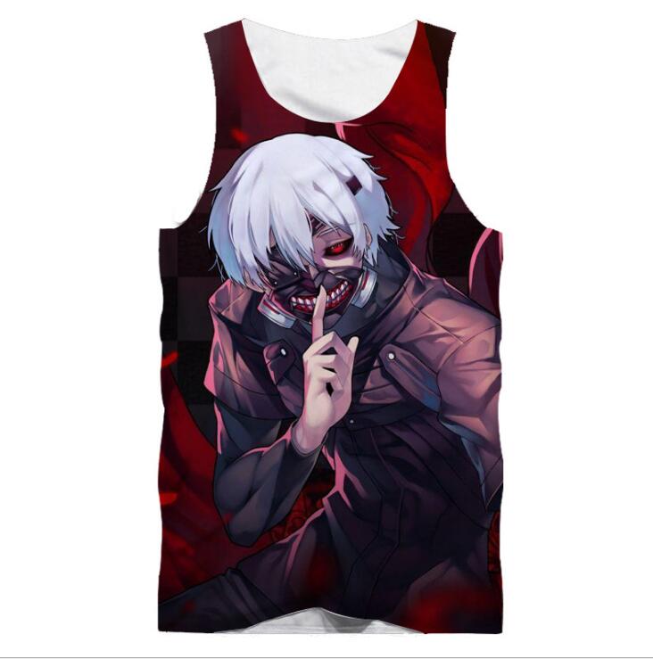 Áo Khoác Hoodie Họa Tiết Phim Tokyo Ghoul 3d Cá Tính Cho Nam Nữ