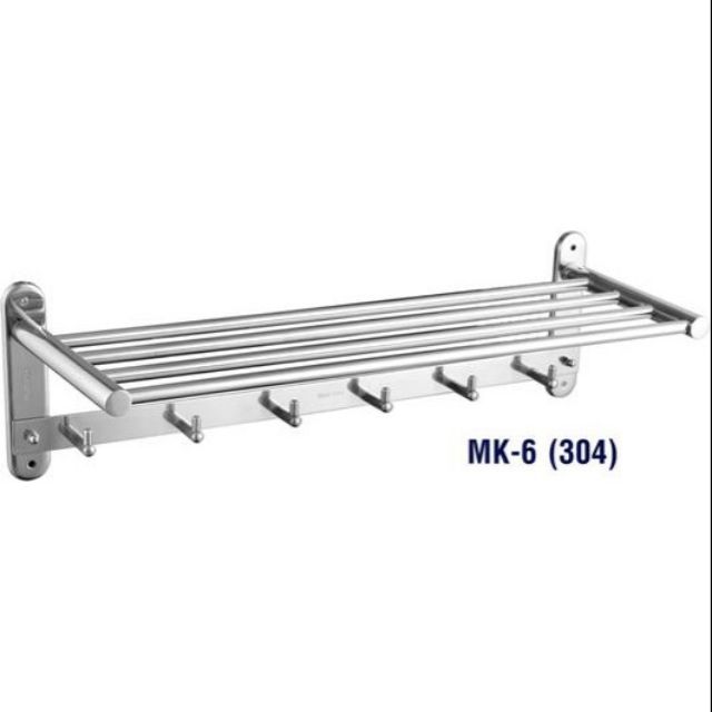 Máng khăn đa năng inox 304 cao cấp