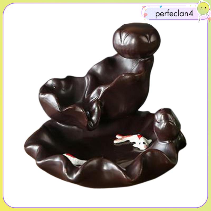 Thác Khói Trầm Hương Hình Nón Bằng Gốm Perfeclan4