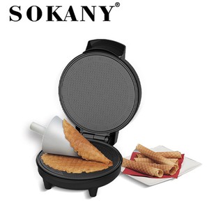 Máy làm bánh ốc quế, vỏ ốc quế Chính hãng Sokany