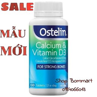 Chính hãng canxi ostelin úc 130 viên cho bà bầu và người lớn